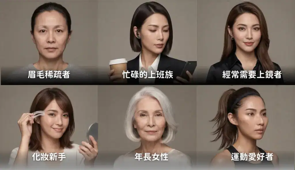 霧眉的市場需求涵蓋廣泛客