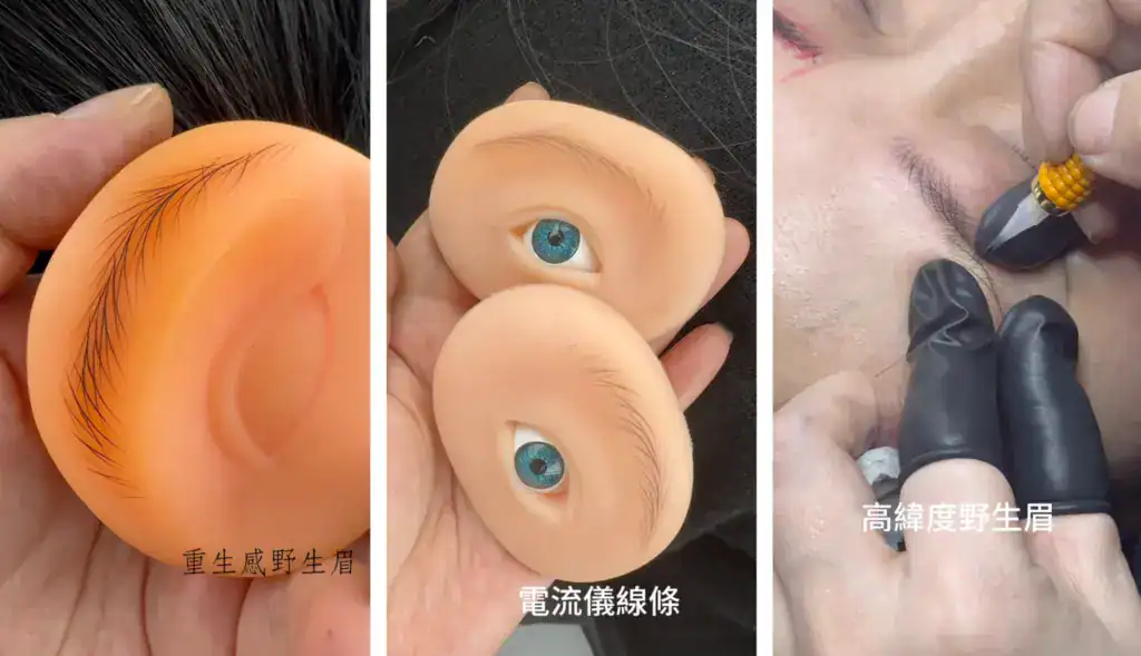 野生眉仿皮模塊