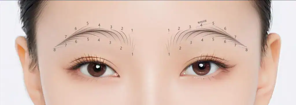 眉型設計是基礎中的基礎