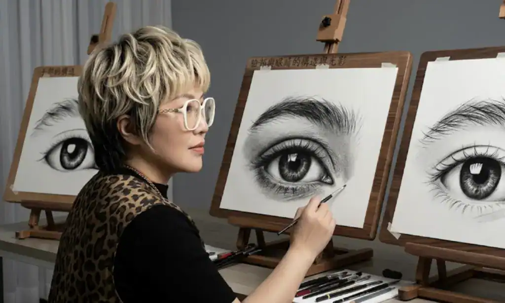 素描光影繪製